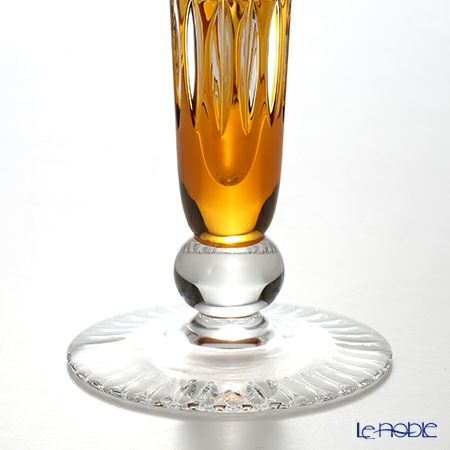 マイセン（Meissen） マイセンクリスタル 一輪挿し 23cm（アンバー） MFO／1024／23AB