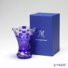 マイセン（Meissen） マイセンクリスタル 花瓶（ブルー） 13cm MFO／1320／13B
