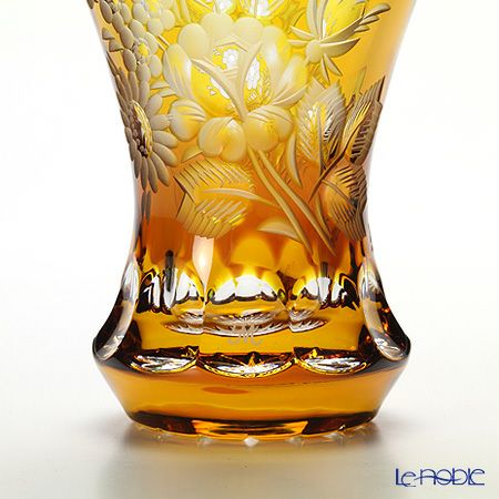 マイセン（Meissen） マイセンクリスタル 花瓶（アンバー） 13cm MFO／1320／13AB