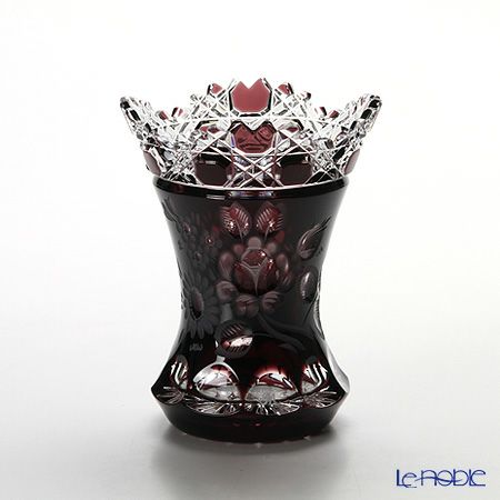 マイセン（Meissen） マイセンクリスタル 花瓶（ライラック） 13cm MFO／1320／13L