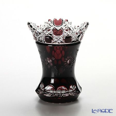 マイセン（Meissen） マイセンクリスタル 花瓶（ライラック） 13cm MFO／1320／13L