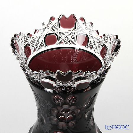 マイセン（Meissen） マイセンクリスタル 花瓶（ライラック） 13cm MFO／1320／13L