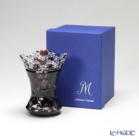 マイセン（Meissen） マイセンクリスタル 花瓶（ライラック） 13cm MFO／1320／13L