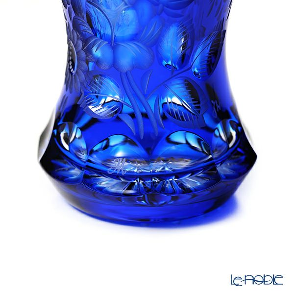 マイセン（Meissen） マイセンクリスタル 花瓶（ライトブルー） 13cm MFO／1320／13LB