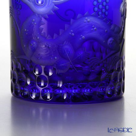 マイセン（Meissen） マイセンクリスタル ドラゴン 3263／9B オールドファッション 9.4cm（ブルー）