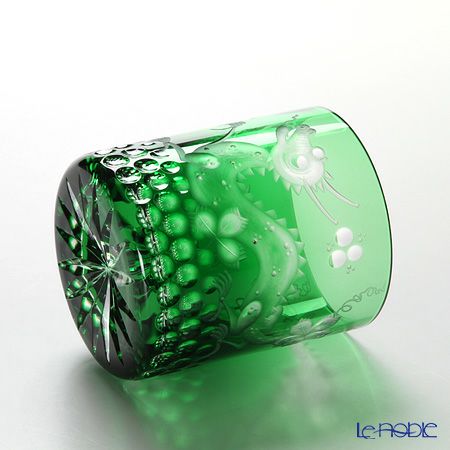 マイセン（Meissen） マイセンクリスタル ドラゴン 3263／9G オールドファッション 9.4cm（グリーン）