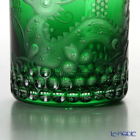 マイセン（Meissen） マイセンクリスタル ドラゴン 3263／9G オールドファッション 9.4cm（グリーン）