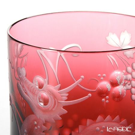 マイセン（Meissen） マイセンクリスタル ドラゴン 3263／9R オールドファッション 9.4cm（レッド）