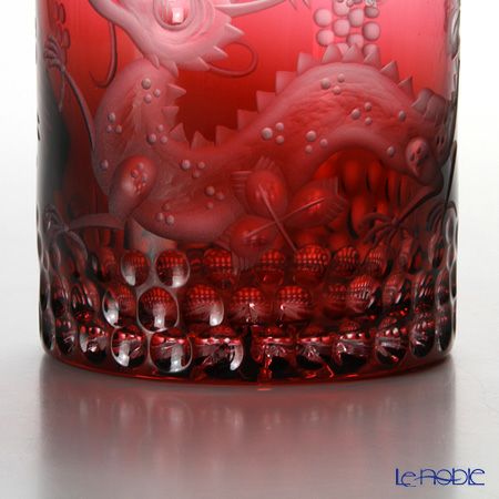 マイセン（Meissen） マイセンクリスタル ドラゴン 3263／9R オールドファッション 9.4cm（レッド）