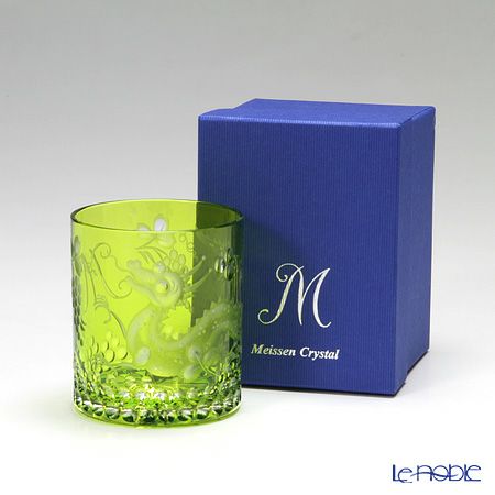 マイセン（Meissen） マイセンクリスタル ドラゴン 3263／9LG オールドファッション 9.4cm（ライトグリーン）