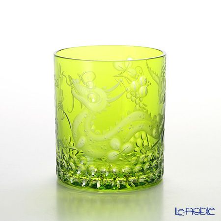 マイセン（Meissen） マイセンクリスタル ドラゴン 3263／9LG オールドファッション 9.4cm（ライトグリーン）