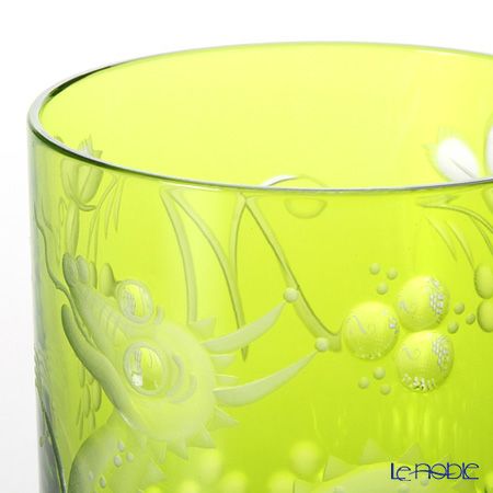 マイセン（Meissen） マイセンクリスタル ドラゴン 3263／9LG オールドファッション 9.4cm（ライトグリーン）