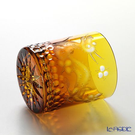 マイセン（Meissen） マイセンクリスタル ドラゴン 3263／9AB オールドファッション 9.4cm（アンバー）