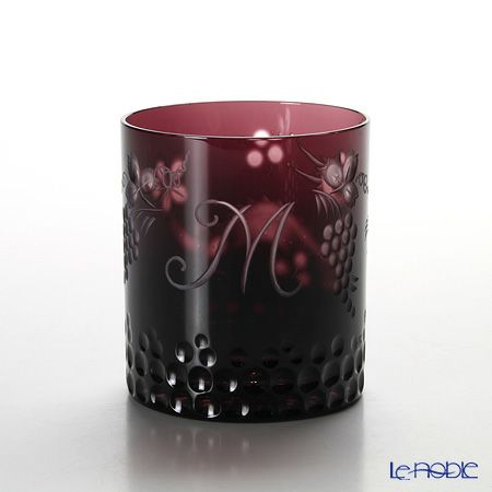 マイセン（Meissen） マイセンクリスタル ドラゴン 3263／9L オールドファッション 9.4cm（ライラック）