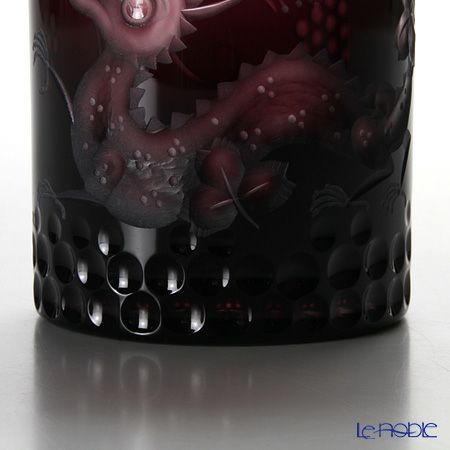 マイセン（Meissen） マイセンクリスタル ドラゴン 3263／9L オールドファッション 9.4cm（ライラック）