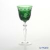 マイセン（Meissen） マイセンクリスタル ロンドンフラワー ワイングラス 20.9cm（グリーン） MFO／3517／2G