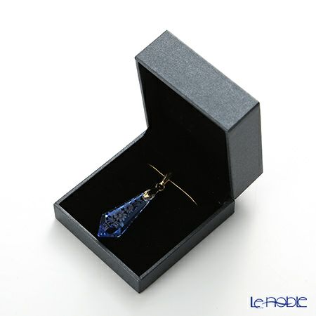 マイセン（Meissen） マイセンクリスタル ペンダントトップ フラワー（コーン型） ブルー