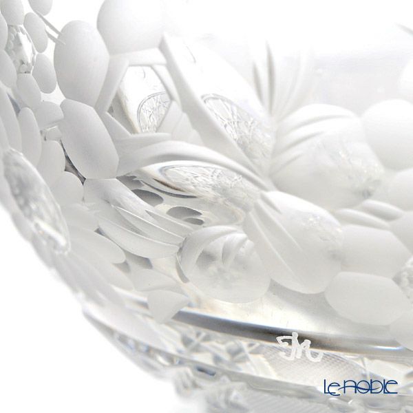 マイセン（Meissen） マイセンクリスタル MFO／140／16 花瓶ラウンド（クリア） 16cm