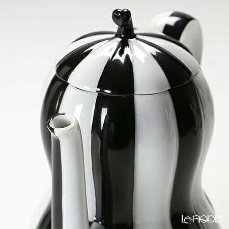 アウガルテン（AUGARTEN） メロン ブラック＆ホワイト（7027） モカポット 500ml（015）