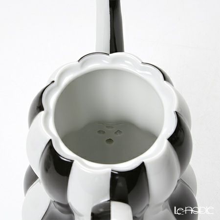 アウガルテン（AUGARTEN） メロン ブラック＆ホワイト（7027） モカポット 500ml（015）