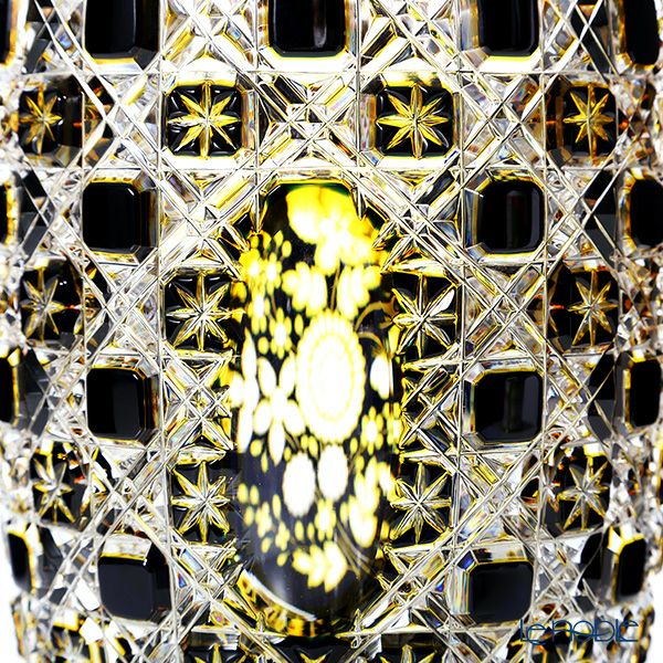 マイセン（Meissen） マイセンクリスタル Flowers1 D／LF22／26be 花瓶 3層被せ 26cm