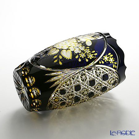 マイセン（Meissen） マイセンクリスタル 花瓶 3層被せ 26cm D／F2／26be