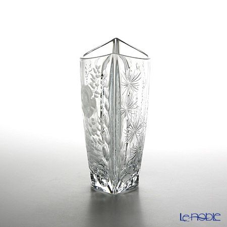 マイセン（Meissen） マイセンクリスタル 花瓶 フィッシュ（クリア） 18cm 89399／18