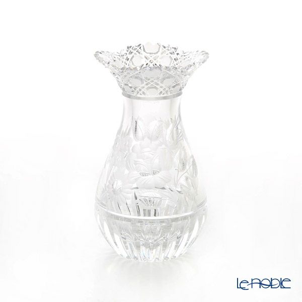 マイセン（Meissen） マイセンクリスタル MFO1420／16 花瓶（クリア） 16cm