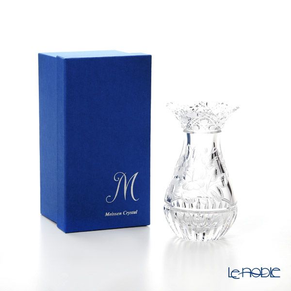 マイセン（Meissen） マイセンクリスタル MFO1420／16 花瓶（クリア） 16cm