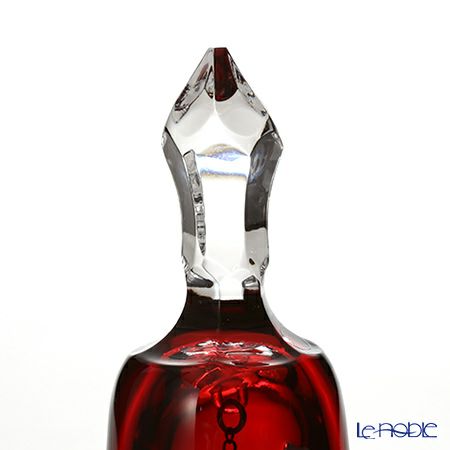 マイセン（Meissen） マイセンクリスタル ディナーベル フクロウ（レッド） 11cm OWL／17037／115R