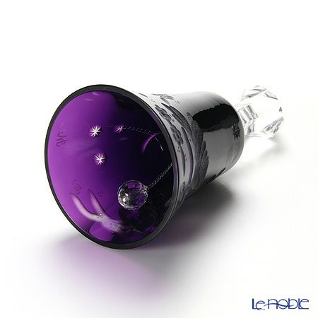 マイセン（Meissen） マイセンクリスタル ディナーベル フクロウ（ライラック） 11cm OWL／17037／115L