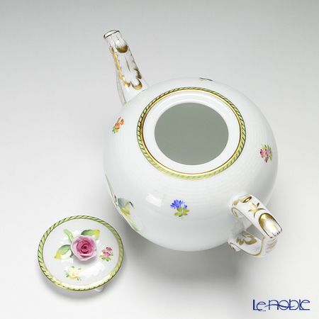 ヘレンド フルーツエスキース EDF-2（プルーン） 00606-0-09 ティーポット ローズ 800ml