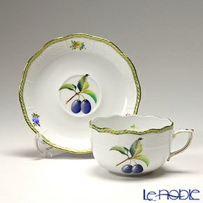 ヘレンド フルーツエスキース EDF-2（プルーン） 00724-0-00／724 ティーカップ＆ソーサー 200ml