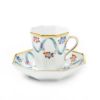 ヘレンド フラワーリボン モカカップ＆ソーサー（オクタゴナル） 04307-0-00