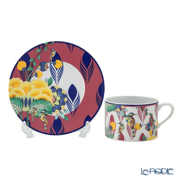 マイセン（Meissen） ミスティックガーデン カプチーノカップ＆ソーサー 79A524／36584