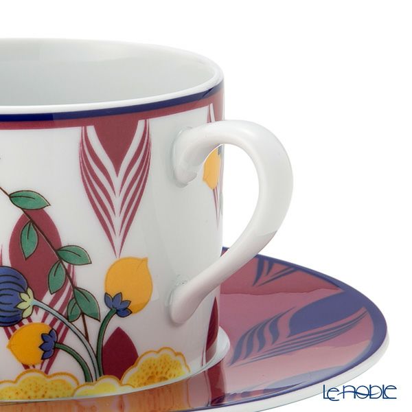 マイセン（Meissen） ミスティックガーデン カプチーノカップ＆ソーサー 79A524／36584