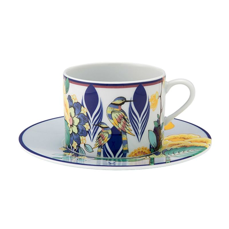 マイセン（Meissen） コラージュ ミスティックガーデン コーヒーカップ＆ソーサー 79A525／36582