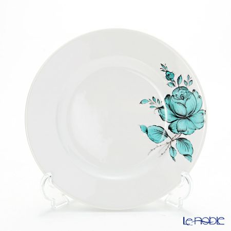 アウガルテン（AUGARTEN） マリアテレジア2.0 ターコイズ（7798） プレート 20cm（001シューベルトシェイプ）