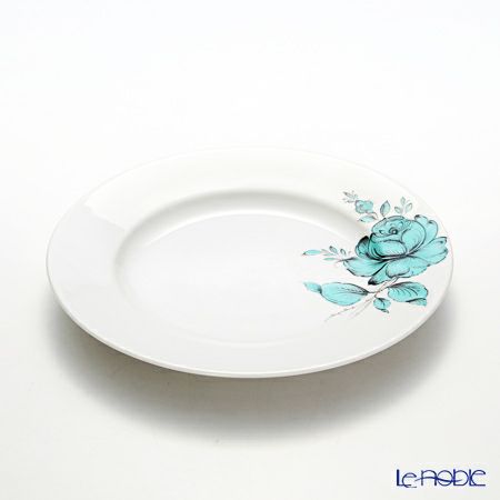 アウガルテン（AUGARTEN） マリアテレジア2.0 ターコイズ（7798） プレート 20cm（001シューベルトシェイプ）