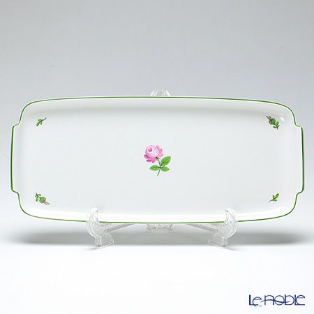 アウガルテン（AUGARTEN） ウィンナーローズ（5089） サンドイッチトレイ 35×15cm（607）