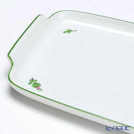 アウガルテン（AUGARTEN） ウィンナーローズ（5089） サンドイッチトレイ 35×15cm（607）