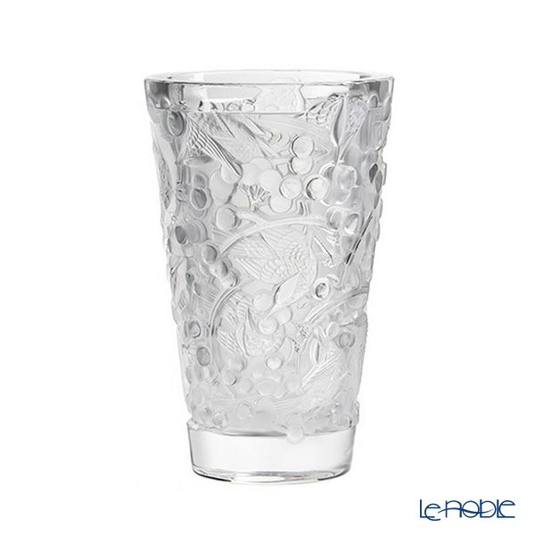 【メーカー取り寄せ商品】ラリック メルル エ レザン ベース 22.2cm MM クリア 10732100