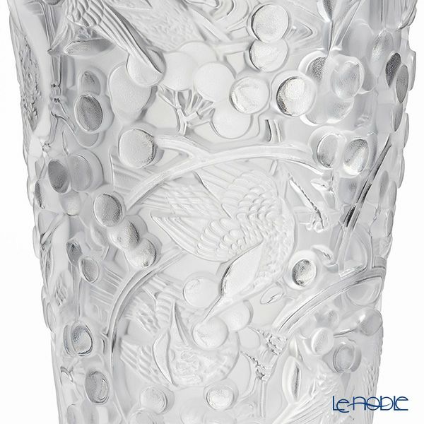 【メーカー取り寄せ商品】ラリック メルル エ レザン ベース 22.2cm MM クリア 10732100