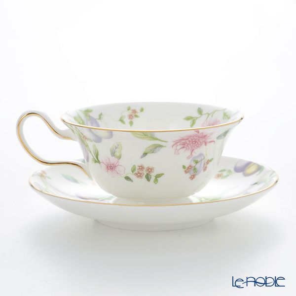 ウェッジウッド（Wedgwood） スウィートプラム ティーカップ＆ソーサー（ピオニー）200ml