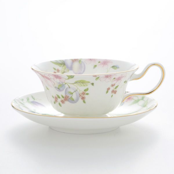 ウェッジウッド（Wedgwood） スウィートプラム ティーカップ＆ソーサー（ピオニー）200ml