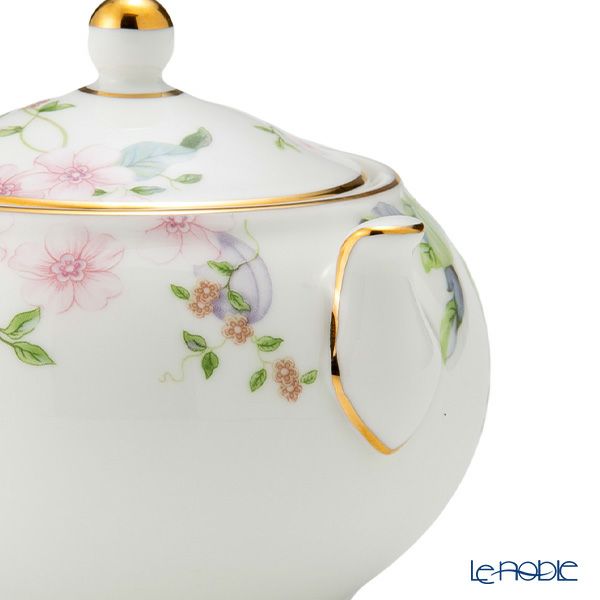ウェッジウッド（Wedgwood） スウィートプラム シュガーボックス（ティー） L 9cm