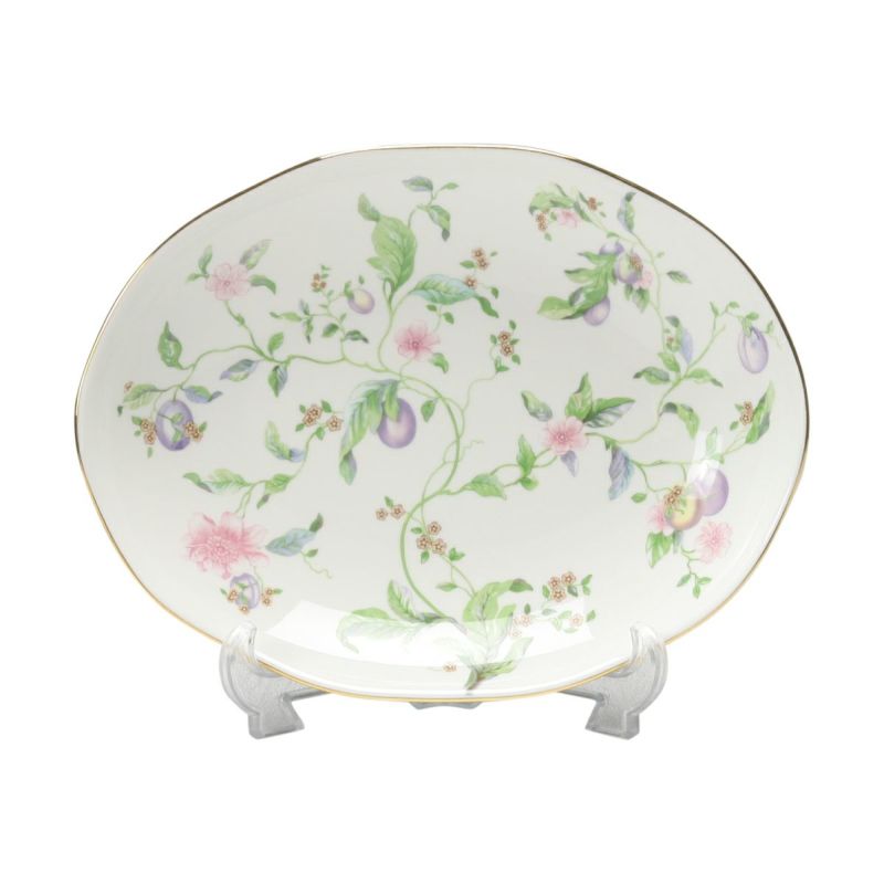 ウェッジウッド（Wedgwood） スウィートプラム オーバルディッシュ 25cm