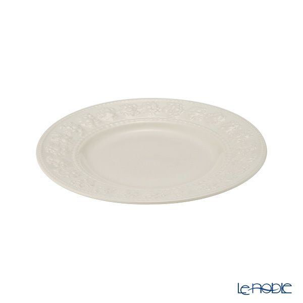 ウェッジウッド（Wedgwood） フェスティビティ プレート 21cm（アイボリー）