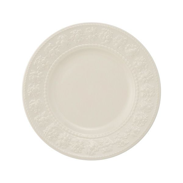 ウェッジウッド（Wedgwood） フェスティビティ プレート 21cm（アイボリー）