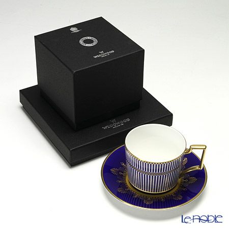 ウェッジウッド（Wedgwood） アンセミオンブルー ティーカップ＆ソーサー 250ml